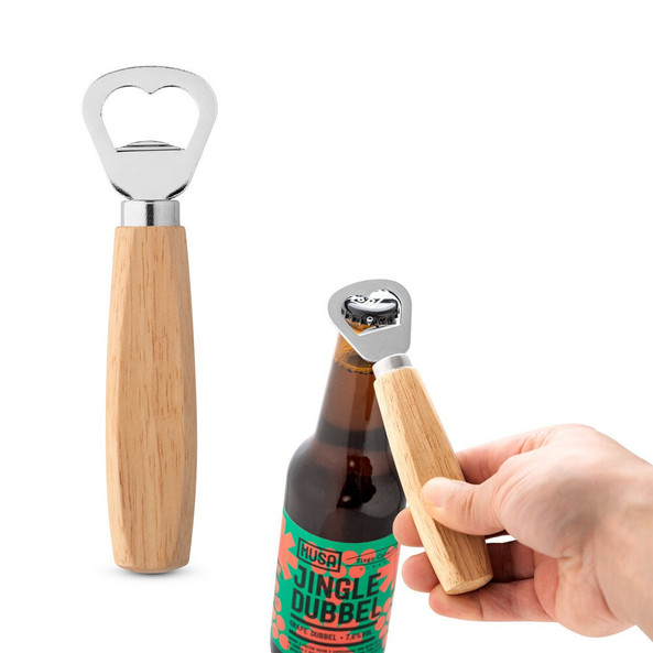 hi!dea 94134 - Décapsuleur en métal et bois