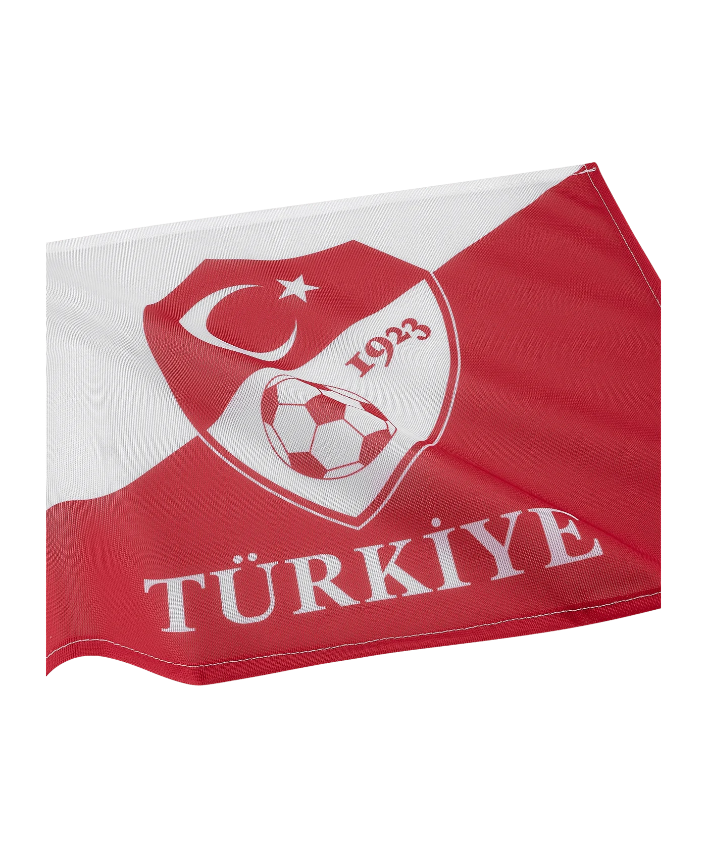 Türkei TFF Autofahne EM 2024 Rot