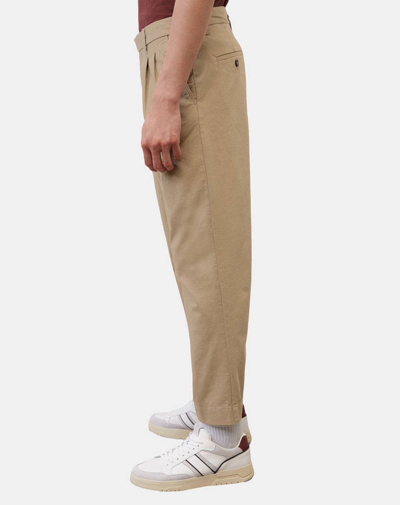 Marc O'Polo Pantalon Belsbo Pleats cropped