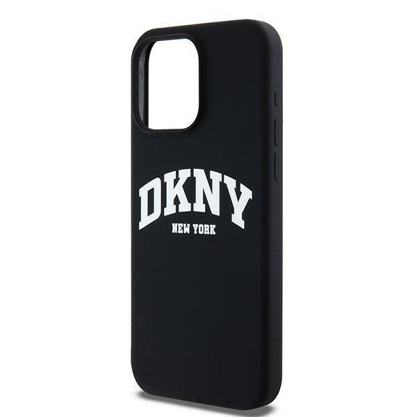 iPhone 15 Pro Max MagSafe Silikon Hülle Case (DKHMP15XSNYACH) - Schwarz