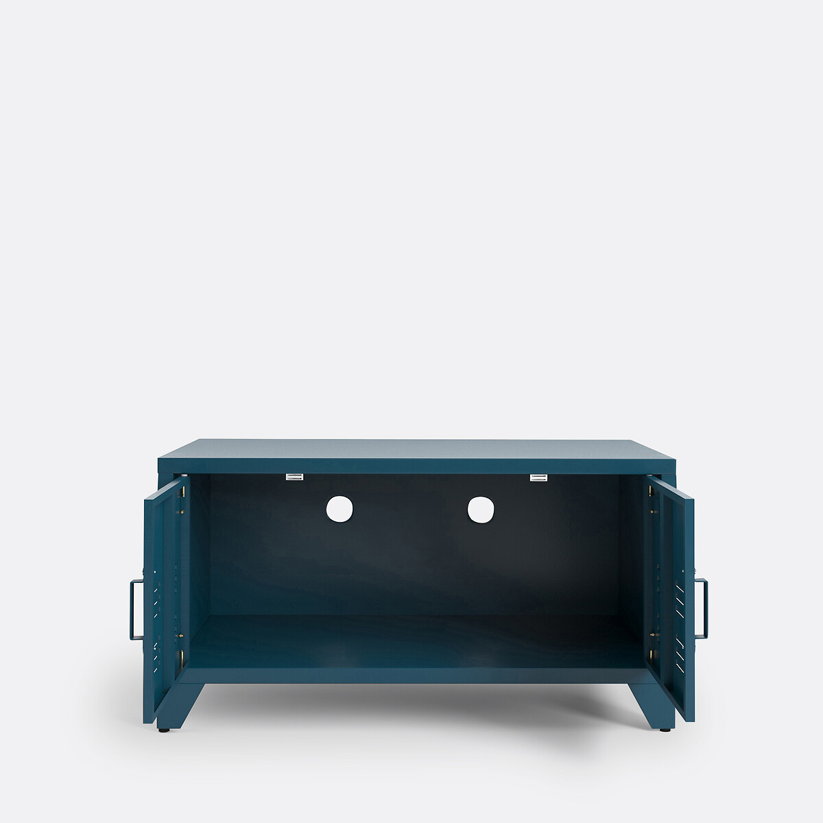 LA REDOUTE INTERIEURS<br>Móveis baixos de metal, 2 portas, Hiba