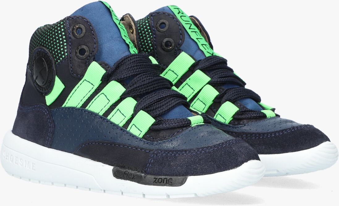 SHOESME blauwe shoesme hoge sneaker rf21w041
