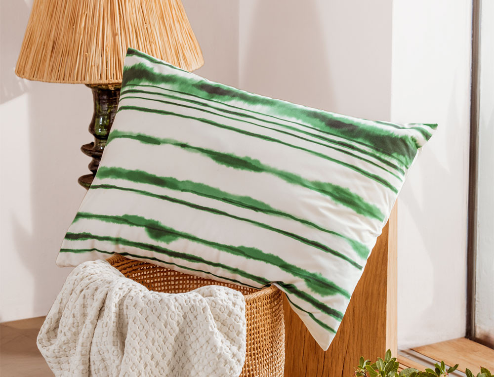 Linge de lit-Nuances de vert