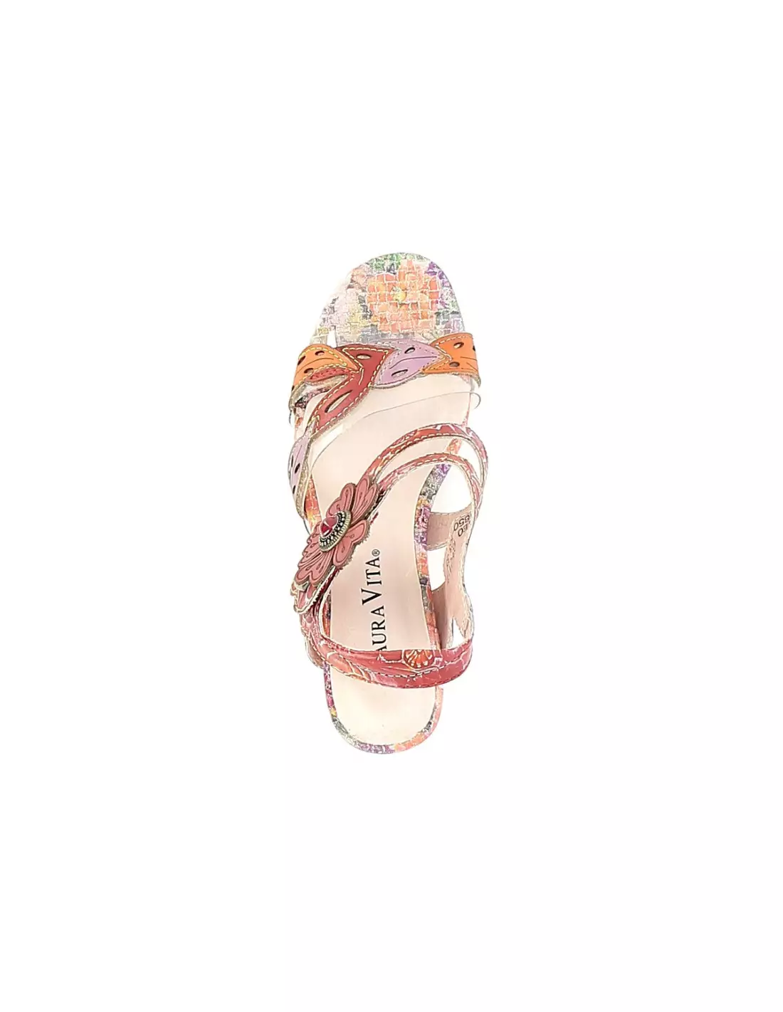 LAURA VITA LUCIEO - Sandales & nu-pieds Rouge