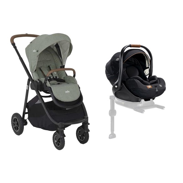 Poussette DUO Versatrax Laurel + I-Level Recline Eclipse - JOIE
