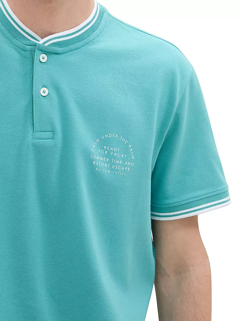 TOM TAILOR Poloshirt  türkis