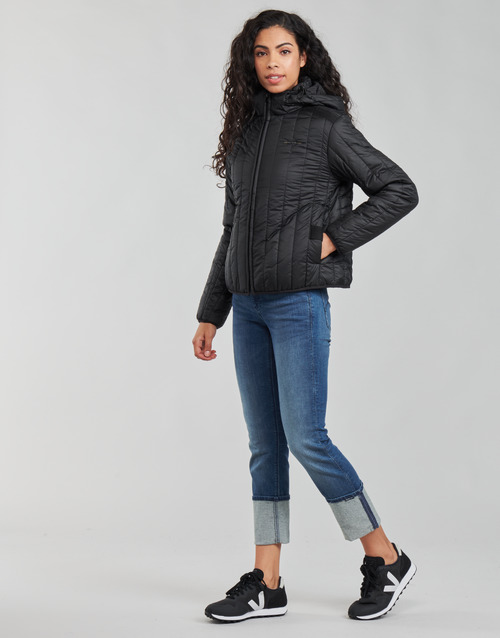 G-Star Raw - MEEFIC VERTICAL QUILTED JACKET Negro