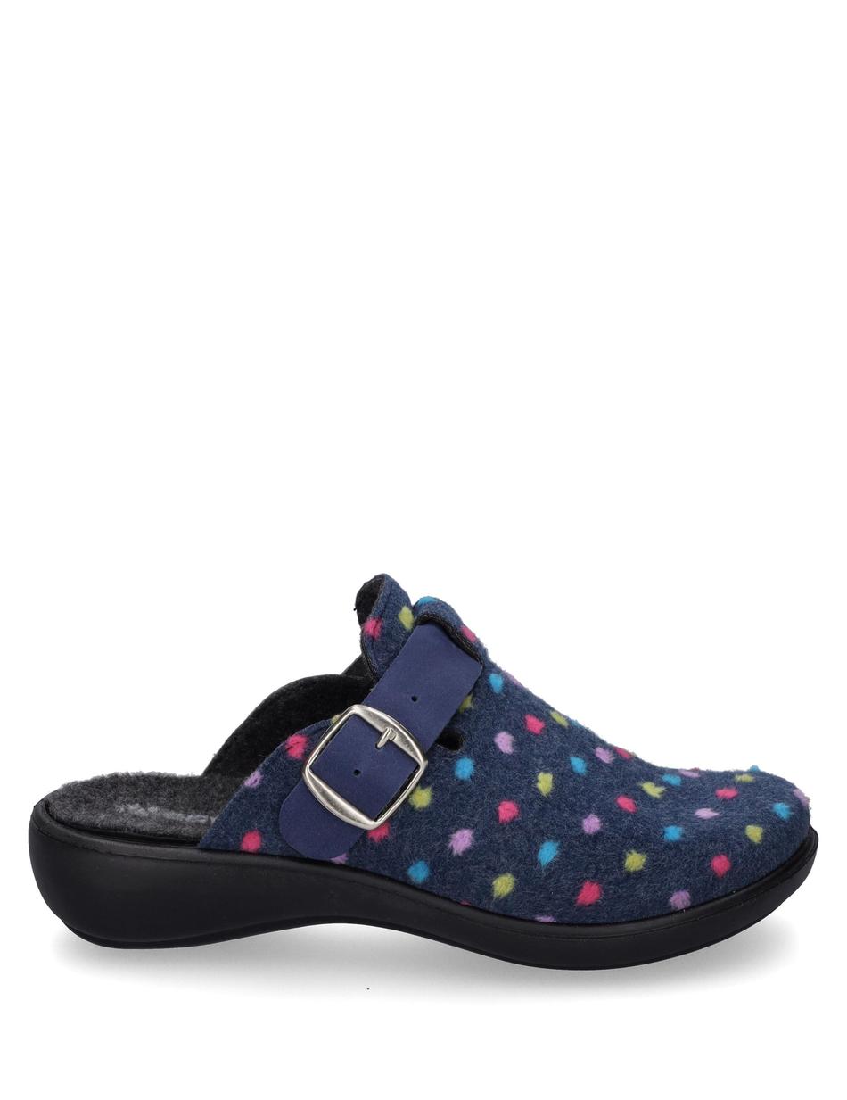 Hausschuh Korsika 352, jeans-multi