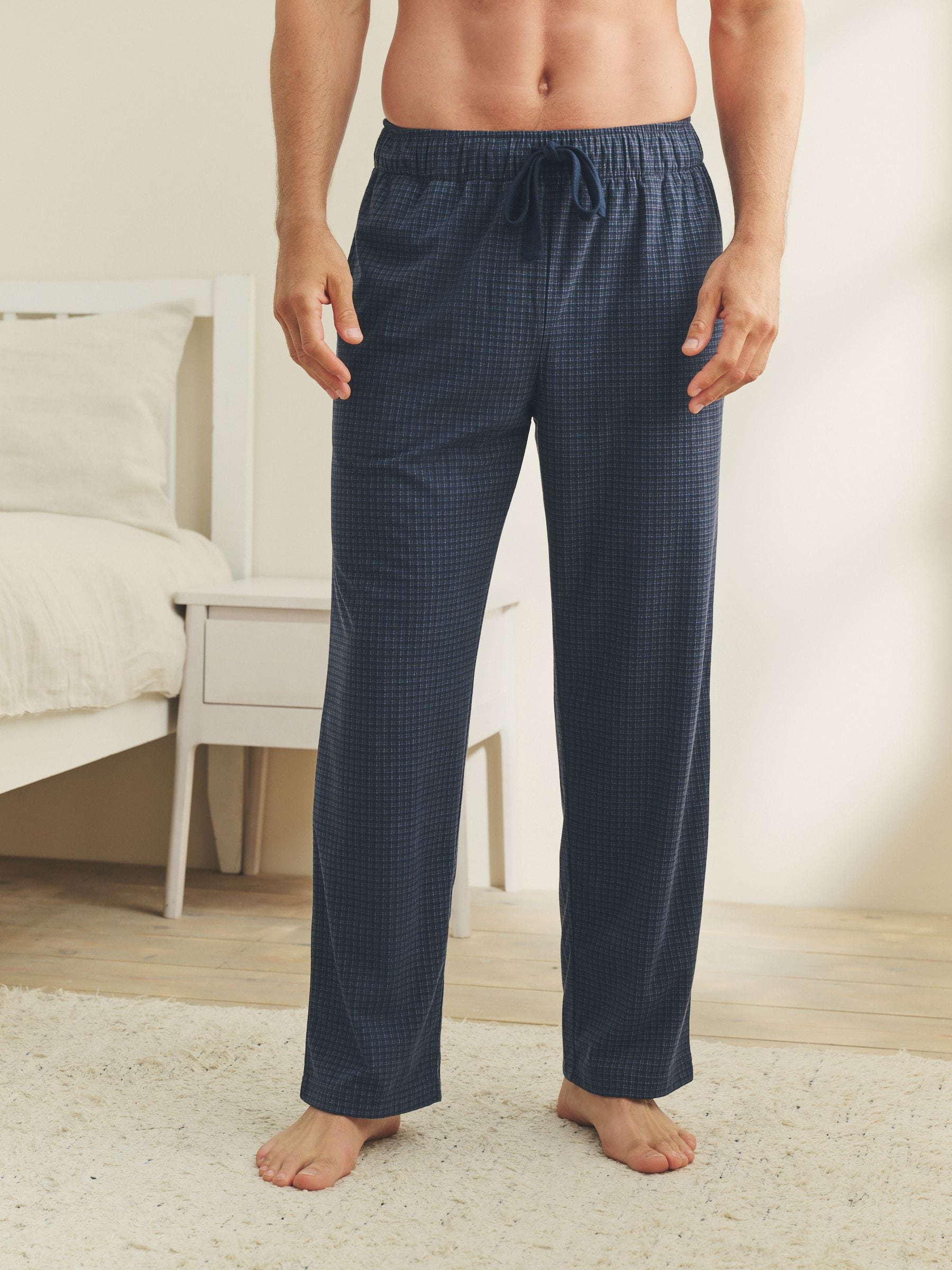Donkerblauw - Motionflex behaaglijke Pyjama's met open zoom