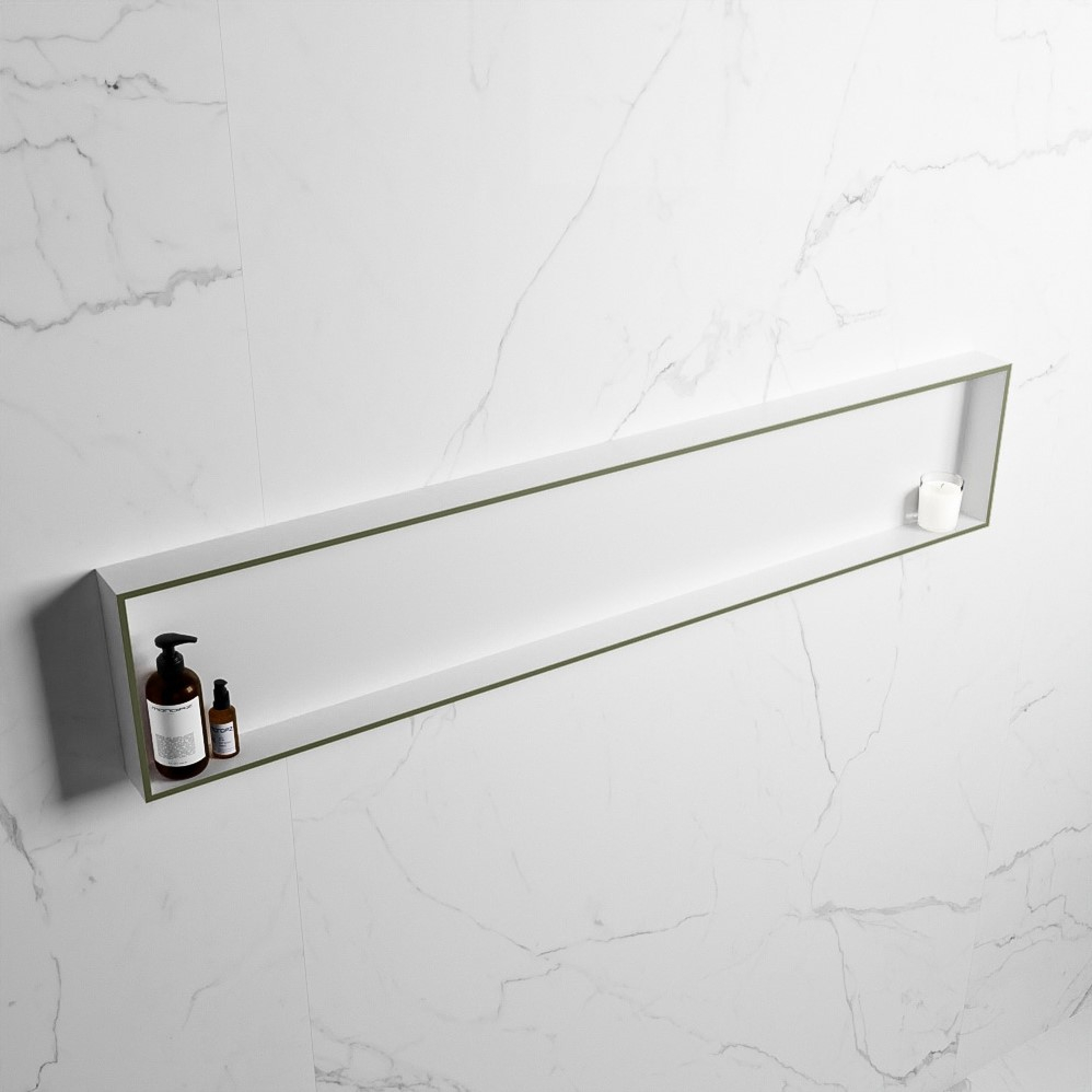 Mondiaz Easy nis 150x30x8cm 1 vak army/talc
