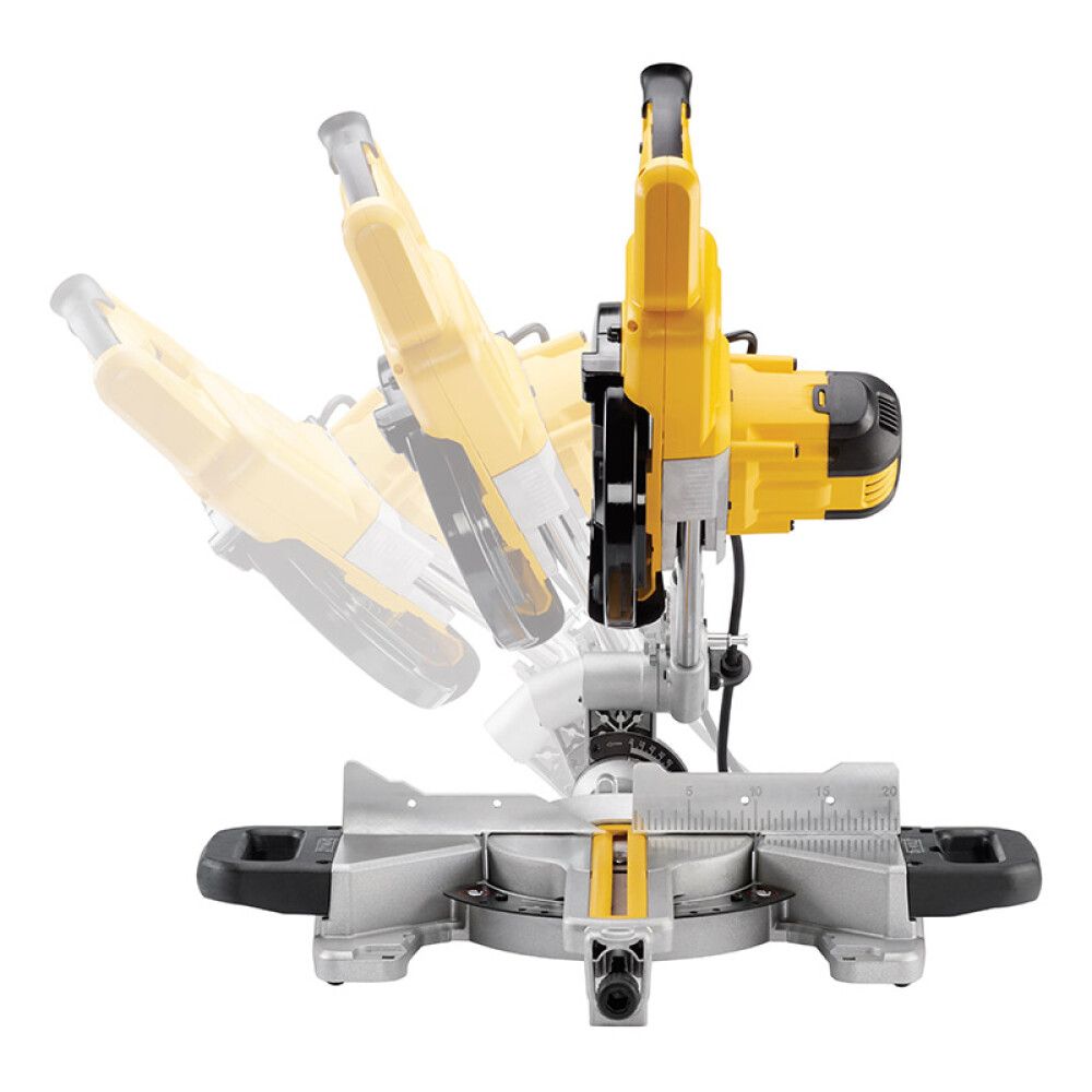 KAPP- & GJÆRSAG DEWALT DWS773-QS 216MM 1300W ELDREVET