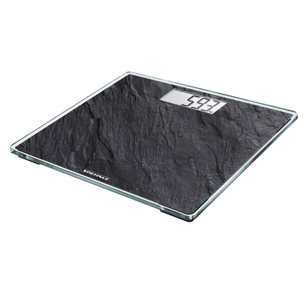 Soehnle personenweegschaal digitaal style sense compact 300 leisteenlook
