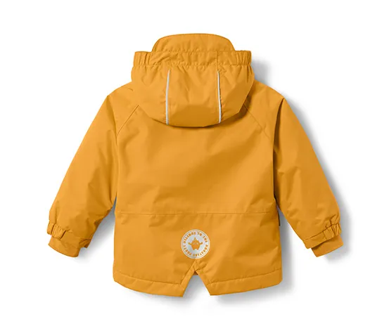 Thermo-Regenjacke, gelb
