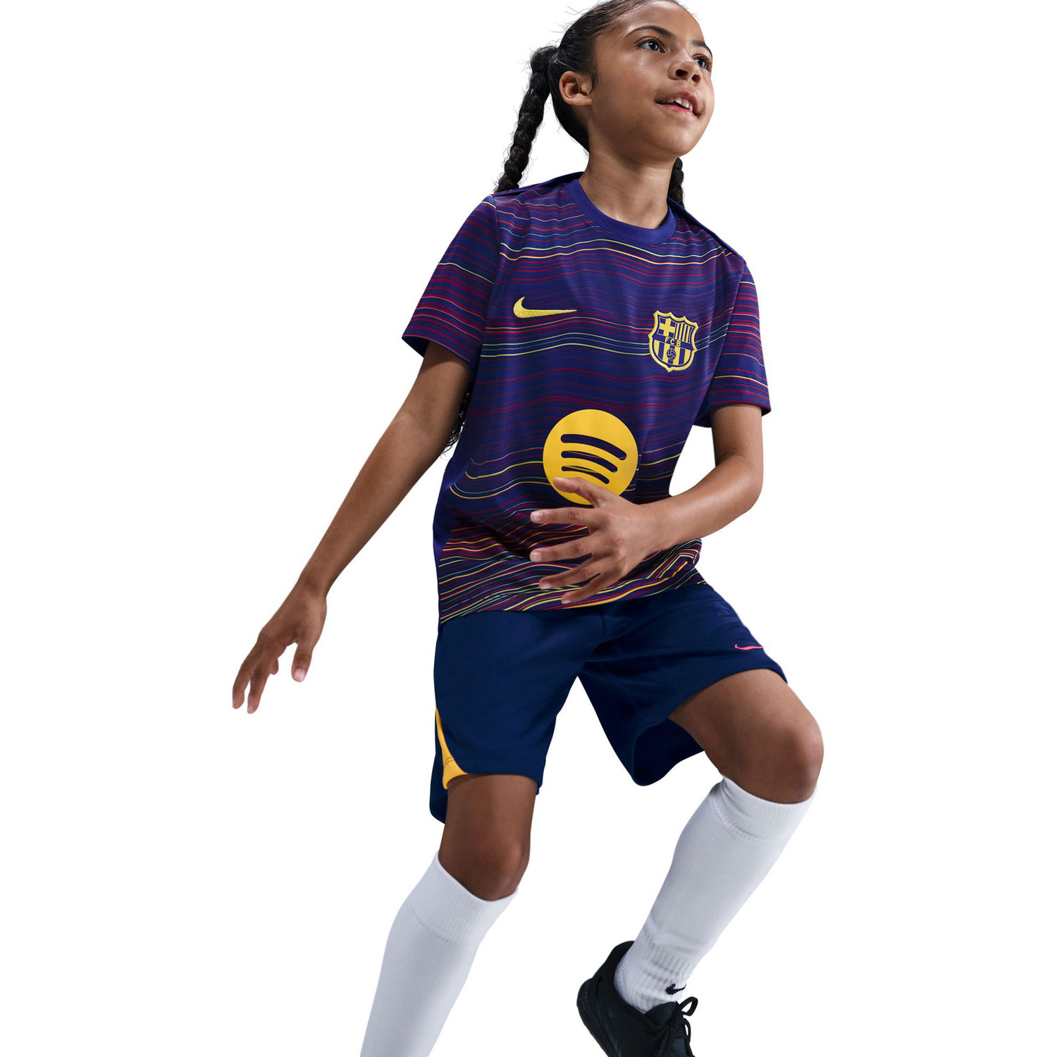 Nike FC Barcelona Pre-Match Top Kids