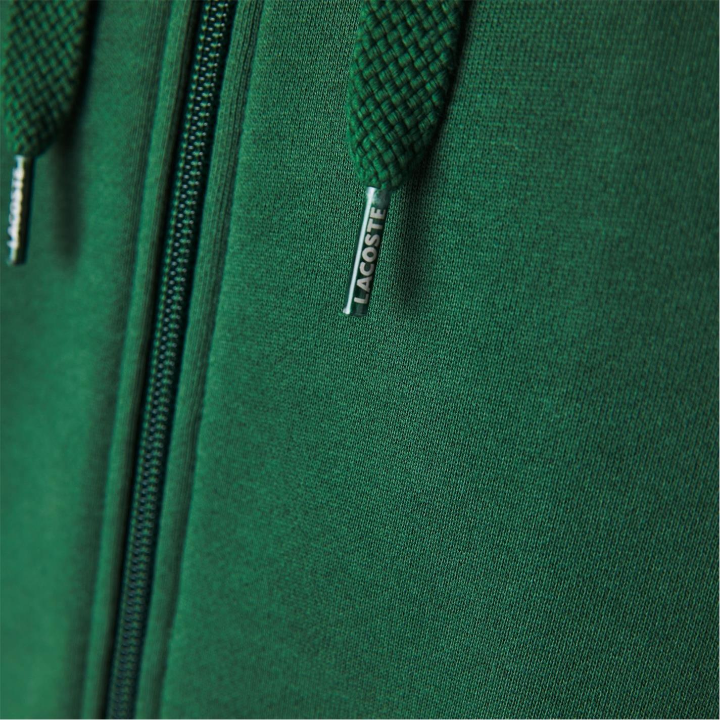 Lacoste Embroidered Croc Zip Hoodie