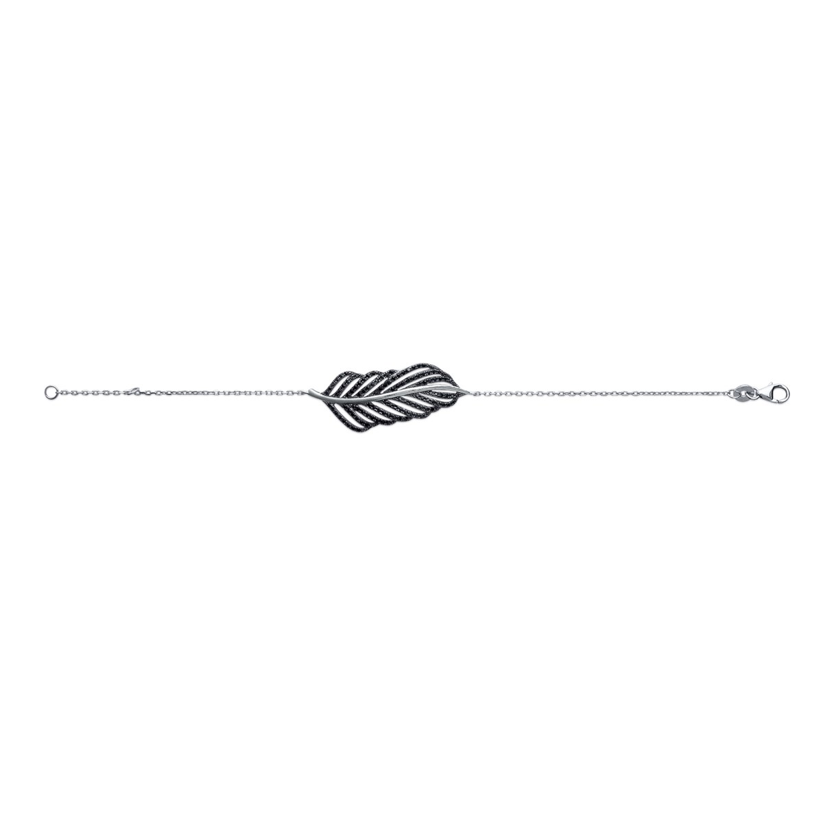 Bracelet argent femme PALME - Lorenzo R