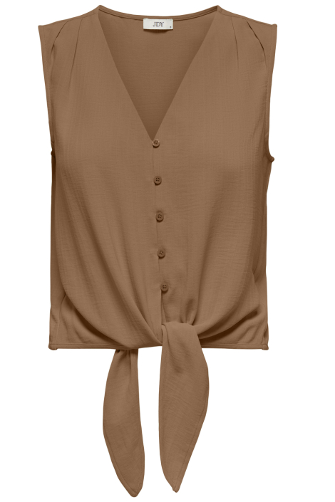 Jacqueline de Yong bruine dames blouse