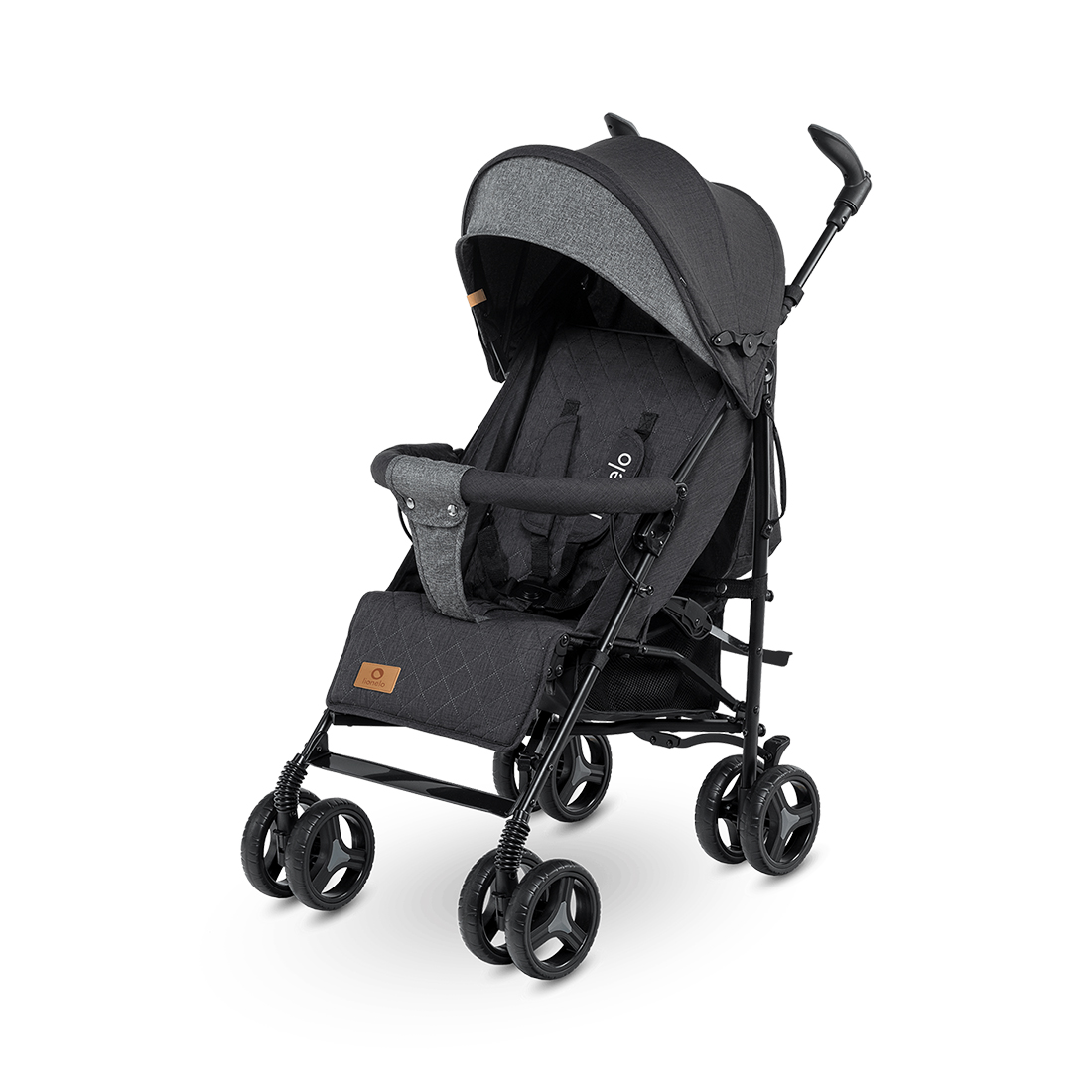 Lionelo Kinderwagen Buggy Irma schwarz/dunkelgrau