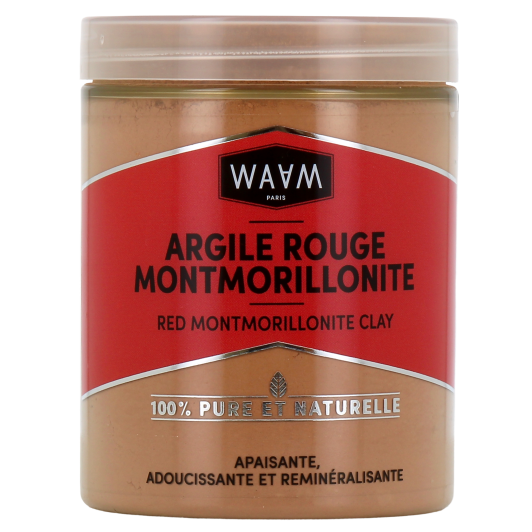 Argile rouge montmorillonite Waam - Visage, corps et cheveux