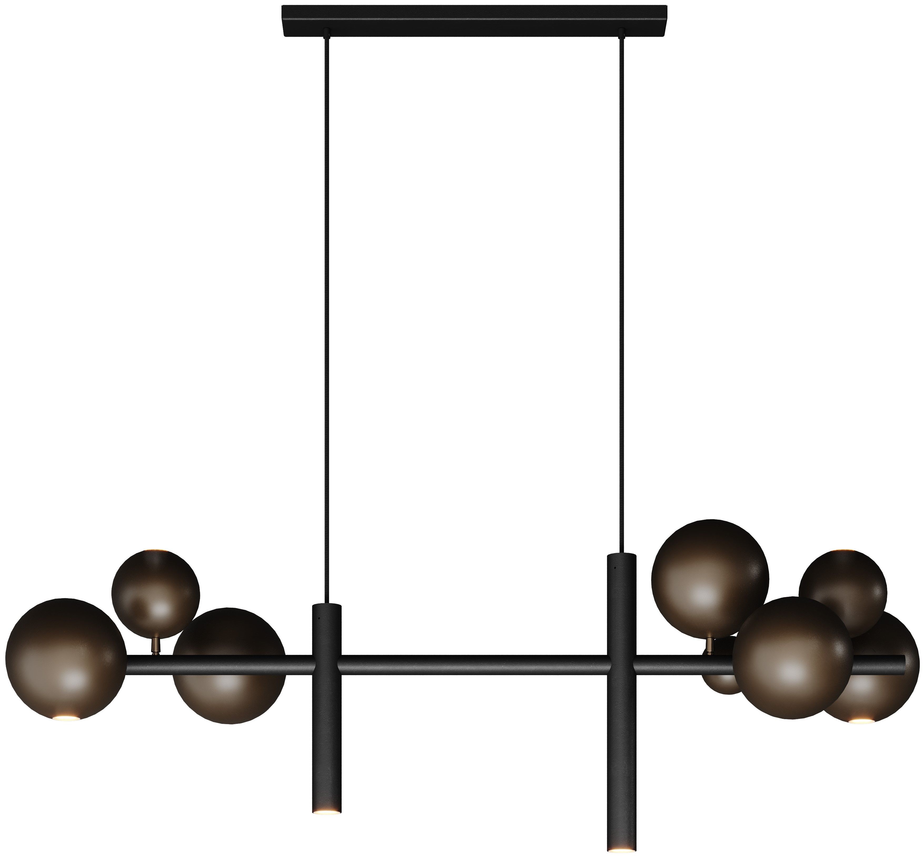 Hanglamp Ztahl - 4400-platinum Urbino B155 x D40 cm