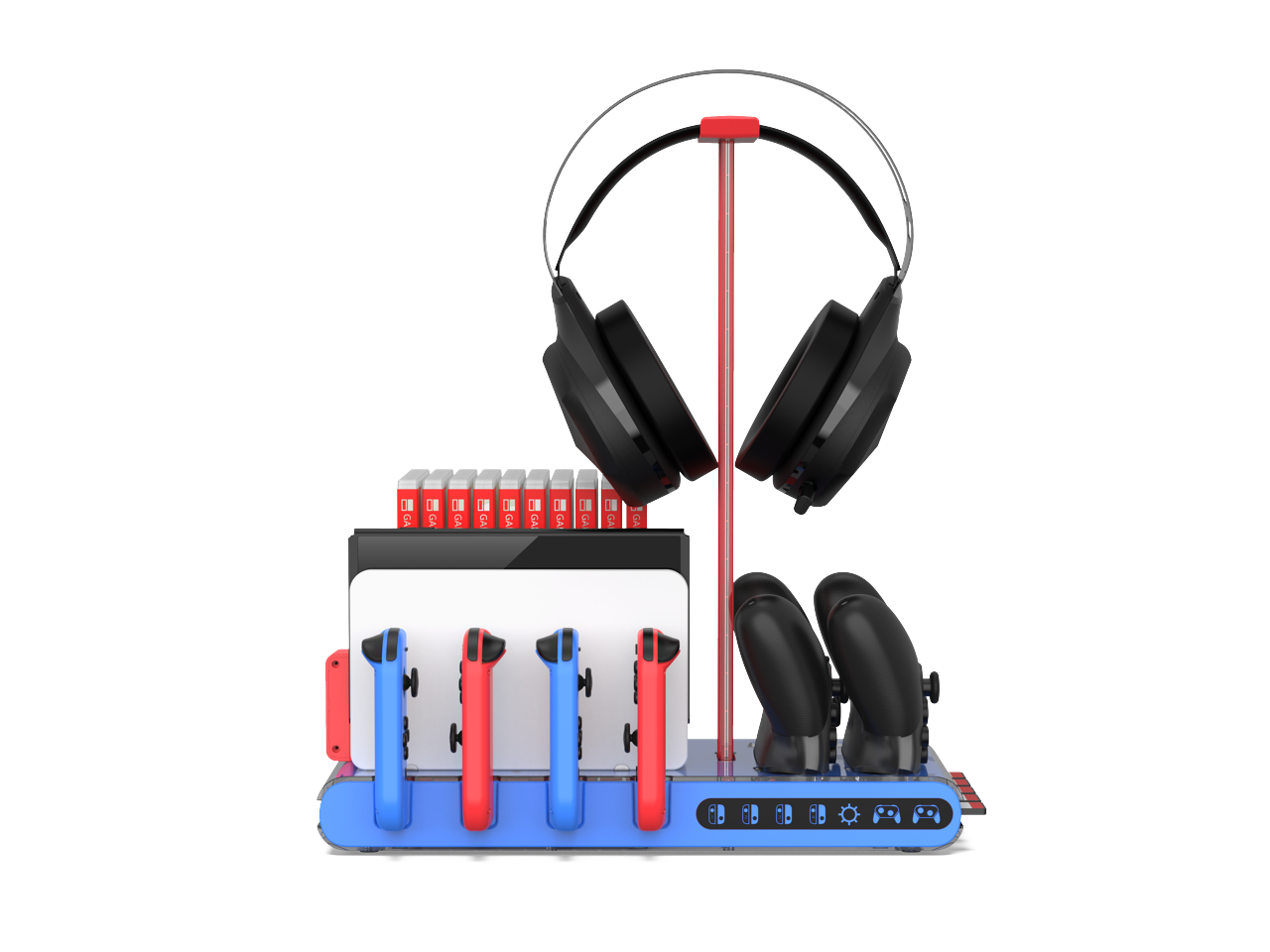 Switch/OLED DLX & LED Charge and Store Stand