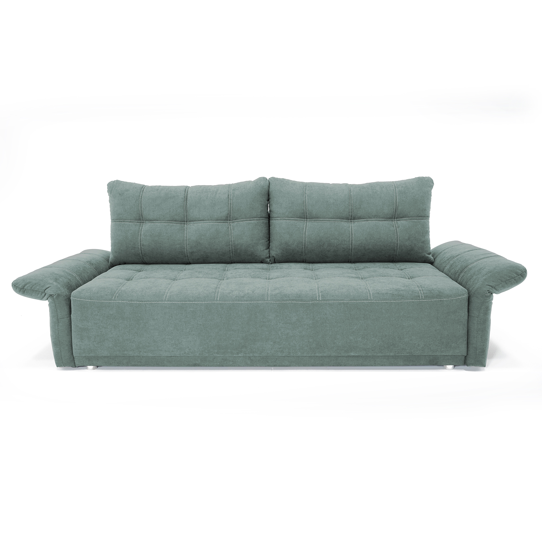Schlafsofa - mint - regulierbare Armlehnen