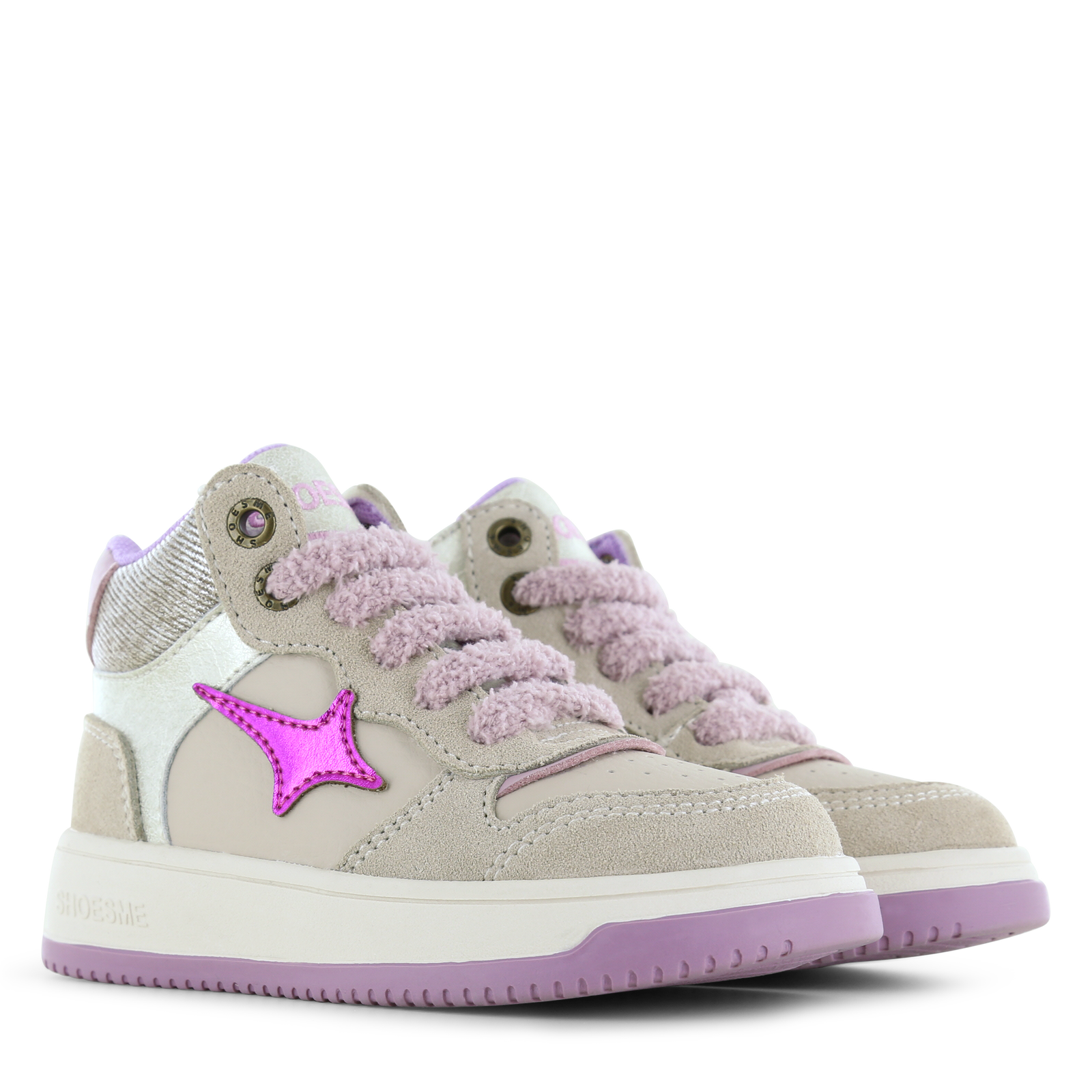 Shoesme fliederfarbener Sneaker