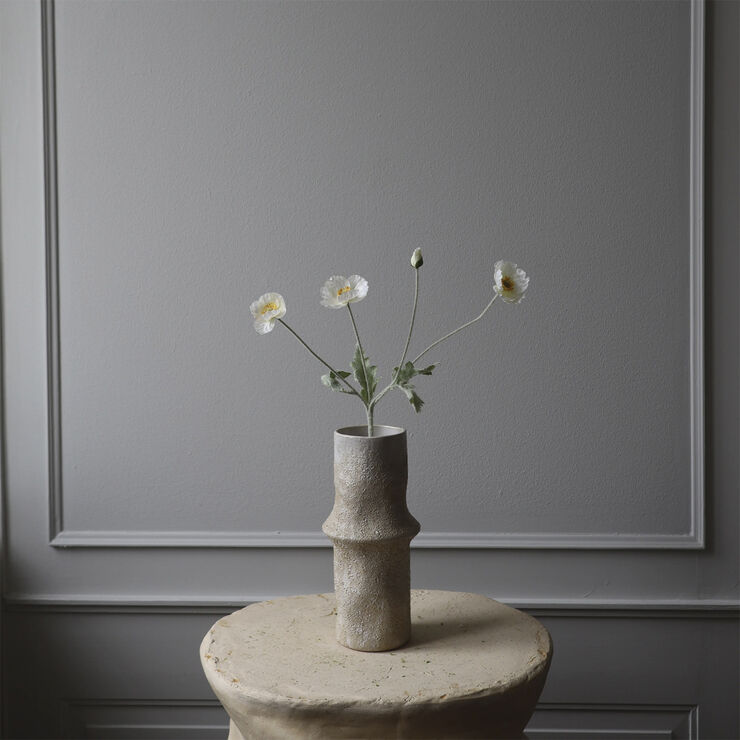 Botané Poppy Flower White