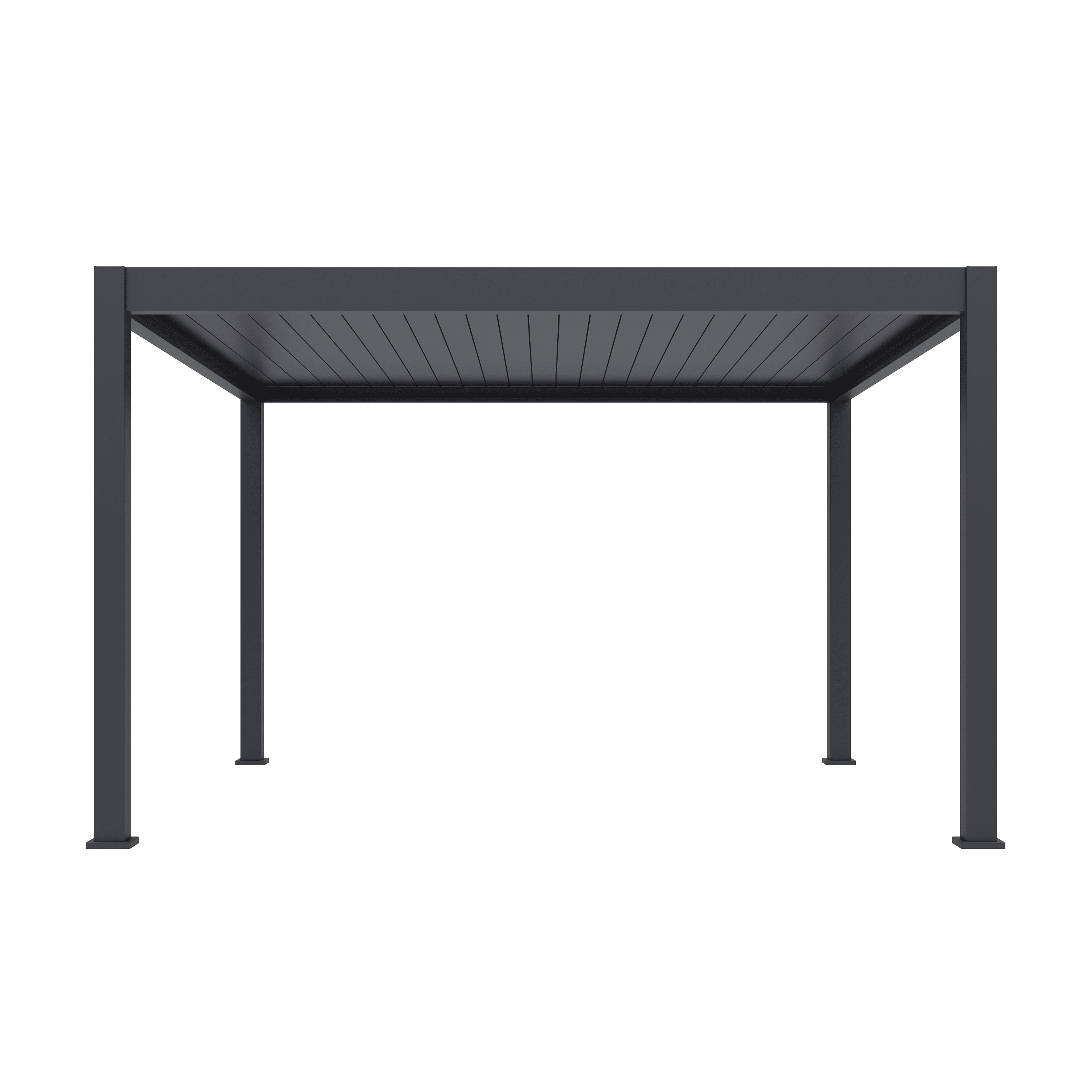Orion Premium 400x400cm elektrische LED overkapping - antraciet