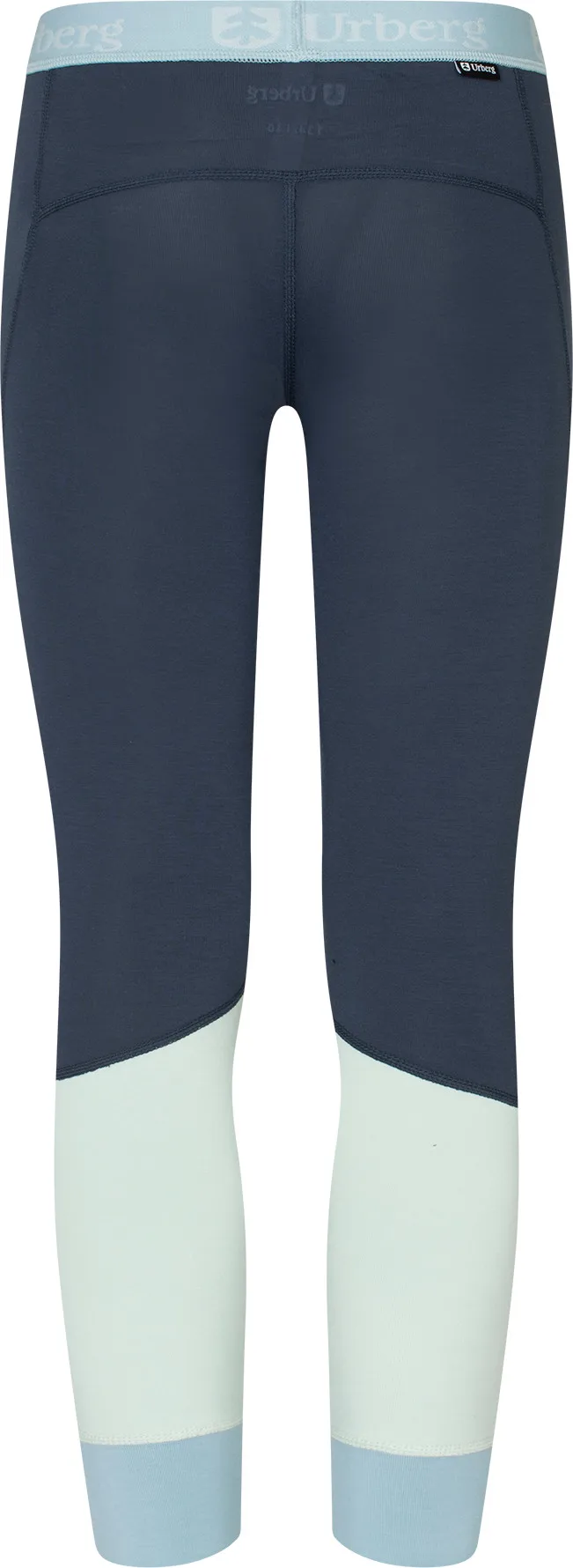 Urberg Juniors' Tree Base Layer Set Blue Nights/stone Blue/celadon