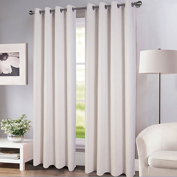 Rideau occultant Mantee l.140 x H.240 cm naturel