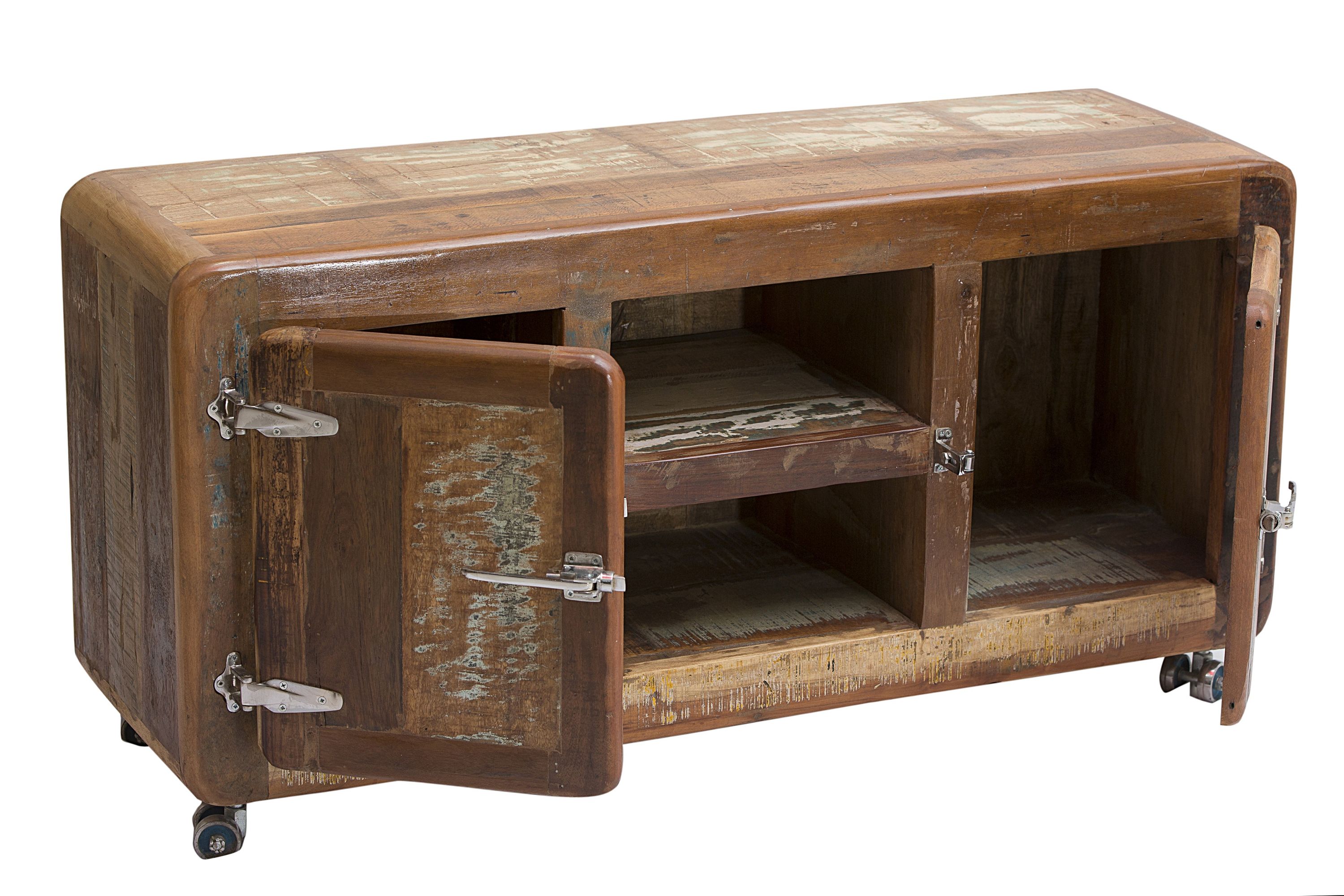 Lowboard Fridge Altholz Kommode Sideboard TV Fernseher Hifi Wohnzimmer Schrank