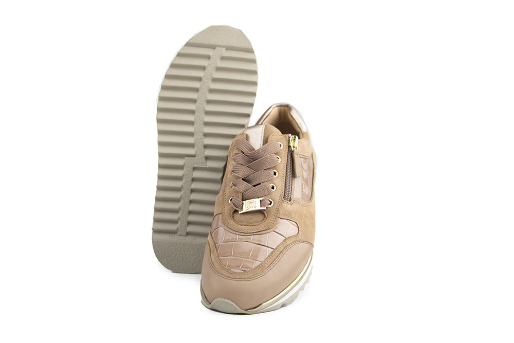 Hassia Sneaker Porto Taupe Crocco