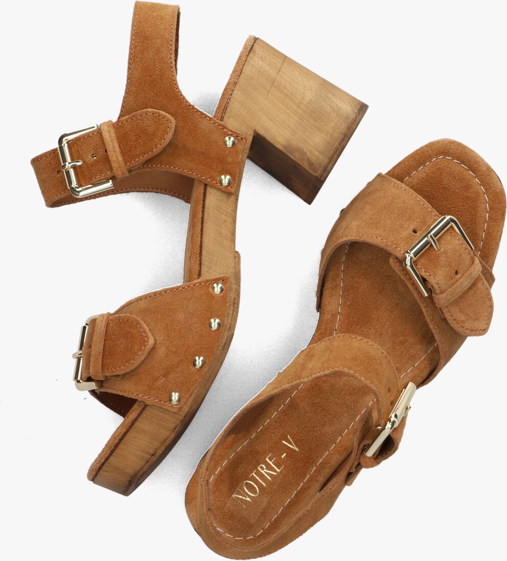 NOTRE-V cognac notre-v sandalen 7915