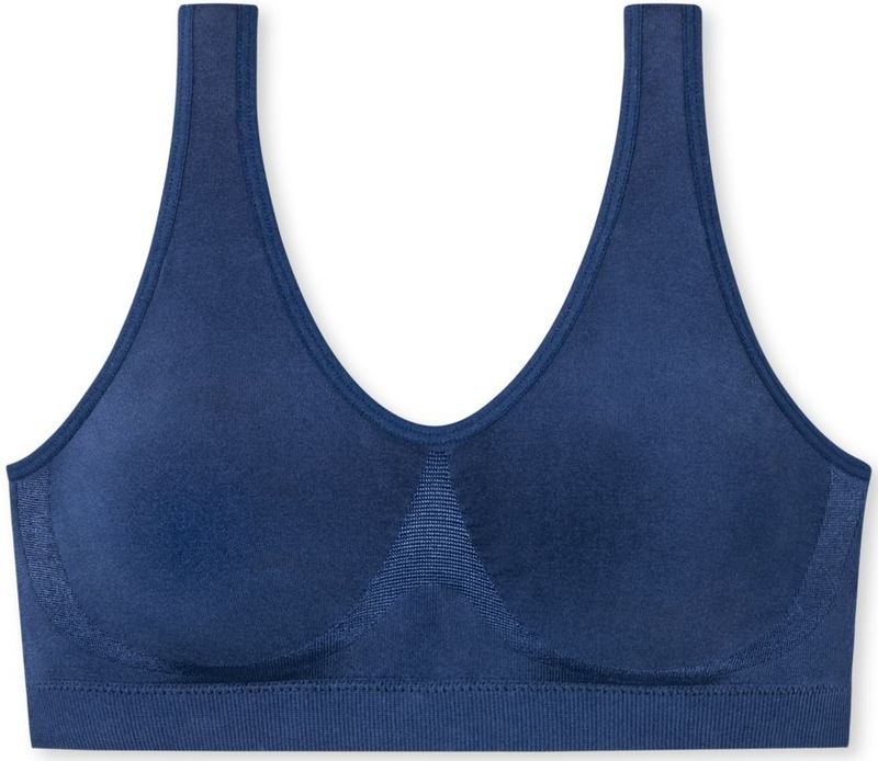 SCHIESSER Seamless light bralette (1-pack), dames bustier naadloos navy