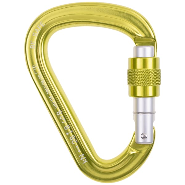 Mousqueton escalade BEAL BE SAFE GREEN
