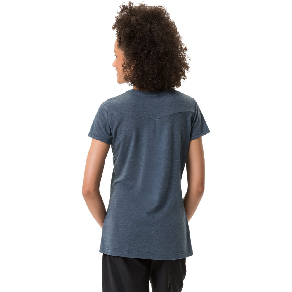 VAUDE Skomer Print II T-Shirt Damen dark sea