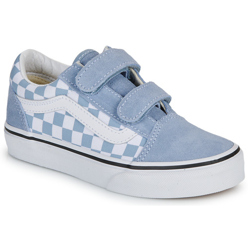 Vans - UY Old Skool V COLOR THEORY CHECKERBOARD DUSTY BLUE Azul