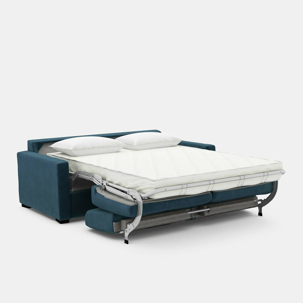 LA REDOUTE INTERIEURS<br>Sofá-cama em veludo, espuma HR premium, Timor