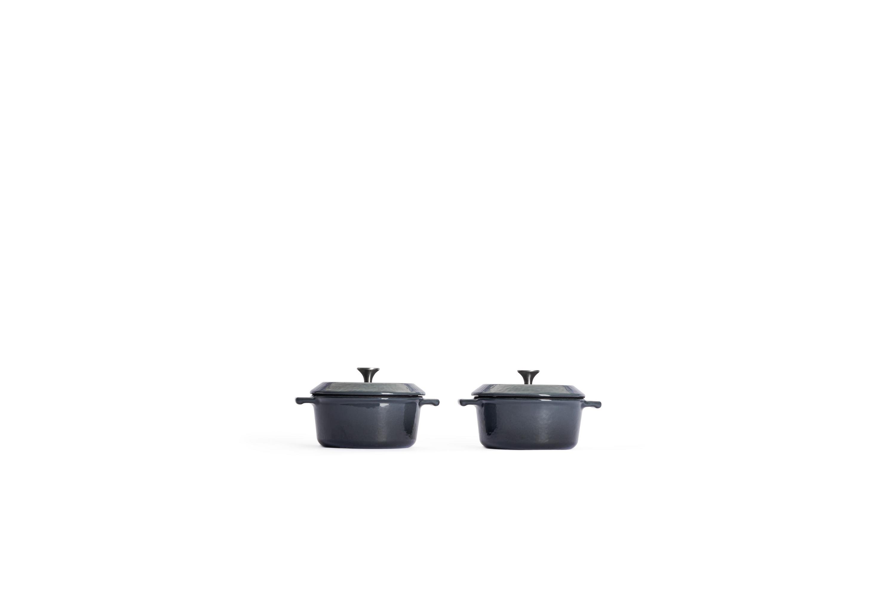 Iron Guss-Mini-Kasserolle, 2 teilig