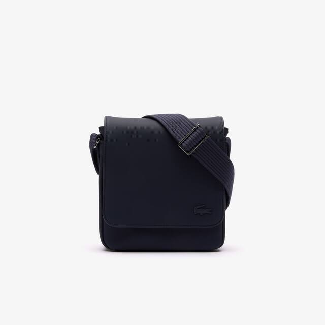 Sacoche plate à rabat Men's Classic Sacoches & Pochettes - Bleu - Lacoste - Homme