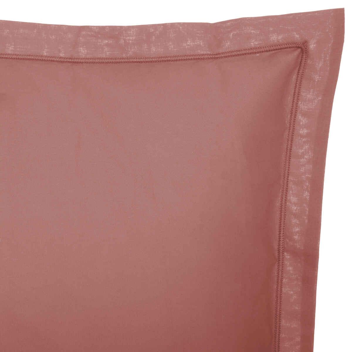 TAIE OREILLER BLUSH 63X63CM