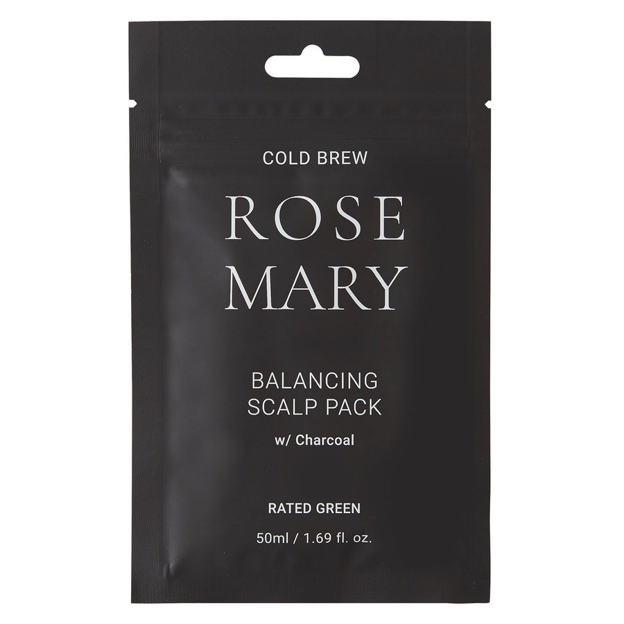 Rated Green Cold Brew Rosemary Balancing Scalp Pack With Charcoal 50ml