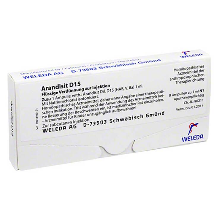 Arandisit D 15 Ampullen, 8X1 ml