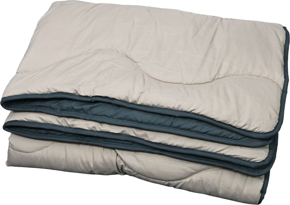 Polydaun Lazydaun 210 x 140 cm dekbed- Grey/Sand