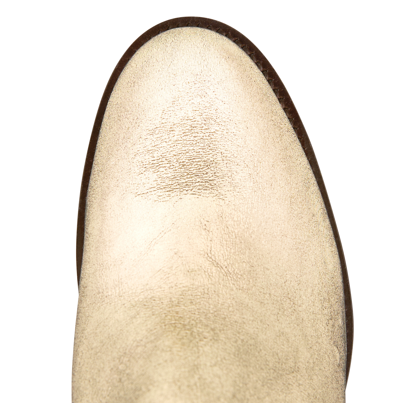 CECILIA - Bottines en cuir | Doré
