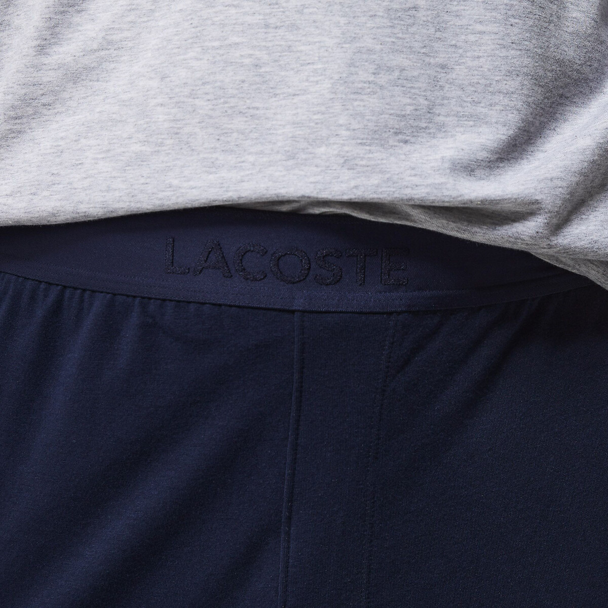 Pijama de manga comprida LACOSTE com logotipo grande