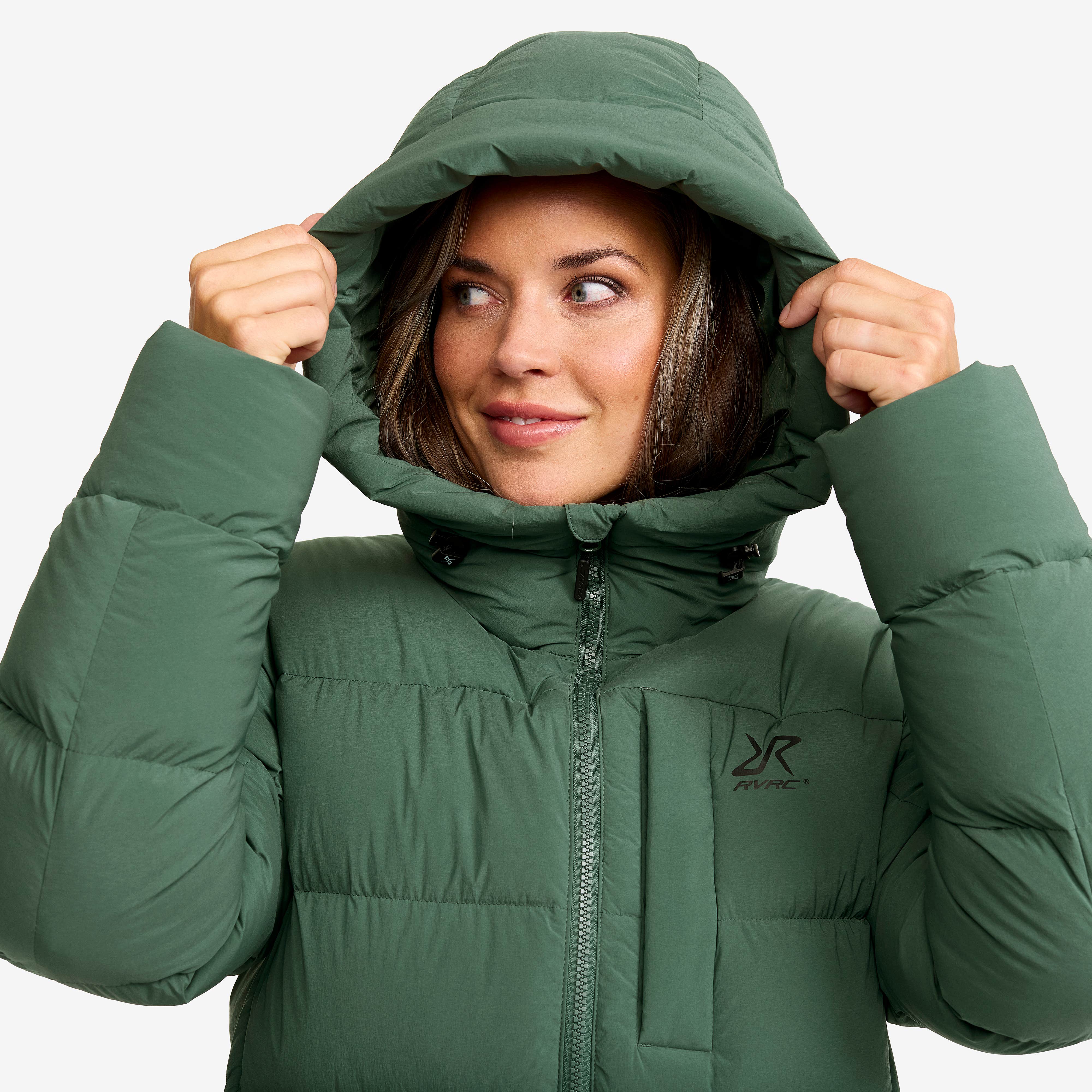 Flexpedition Down Parka Dame Garden Topiary