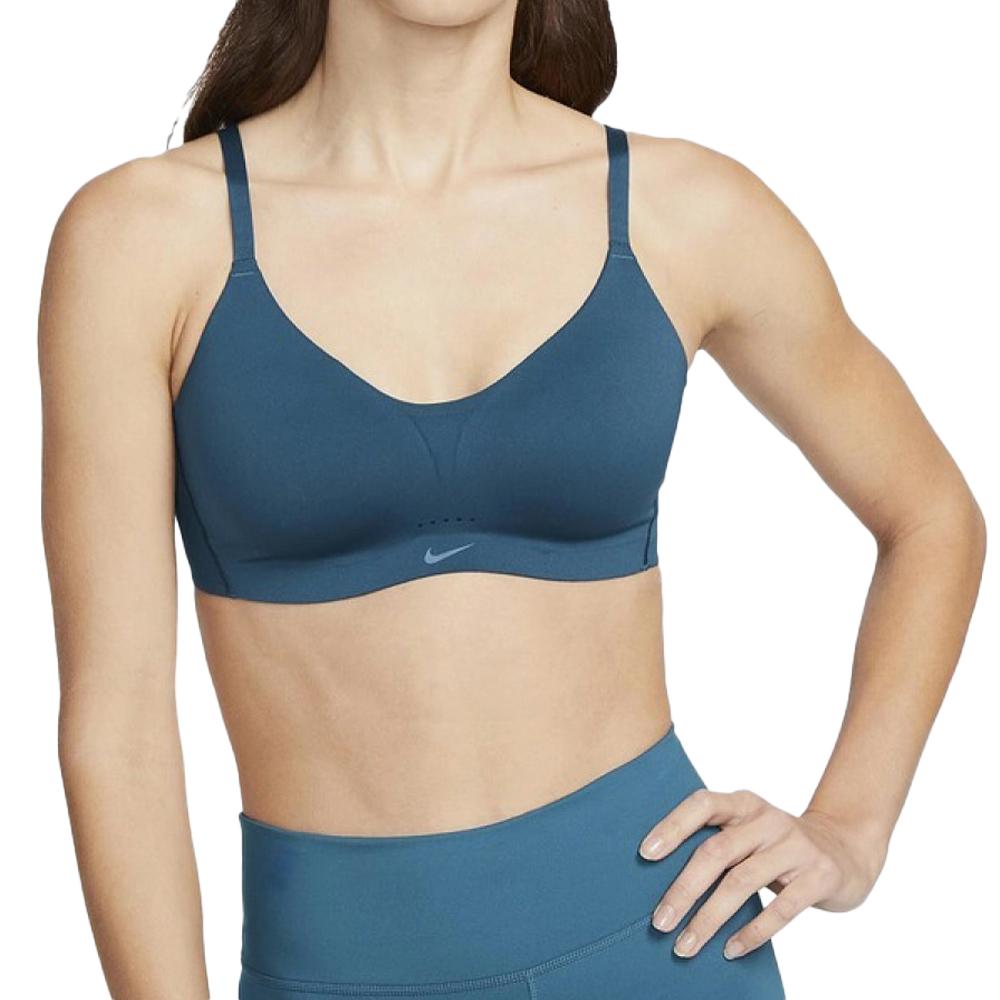 Nike Brassière Bleu Femme Nike Alate Minimaliste