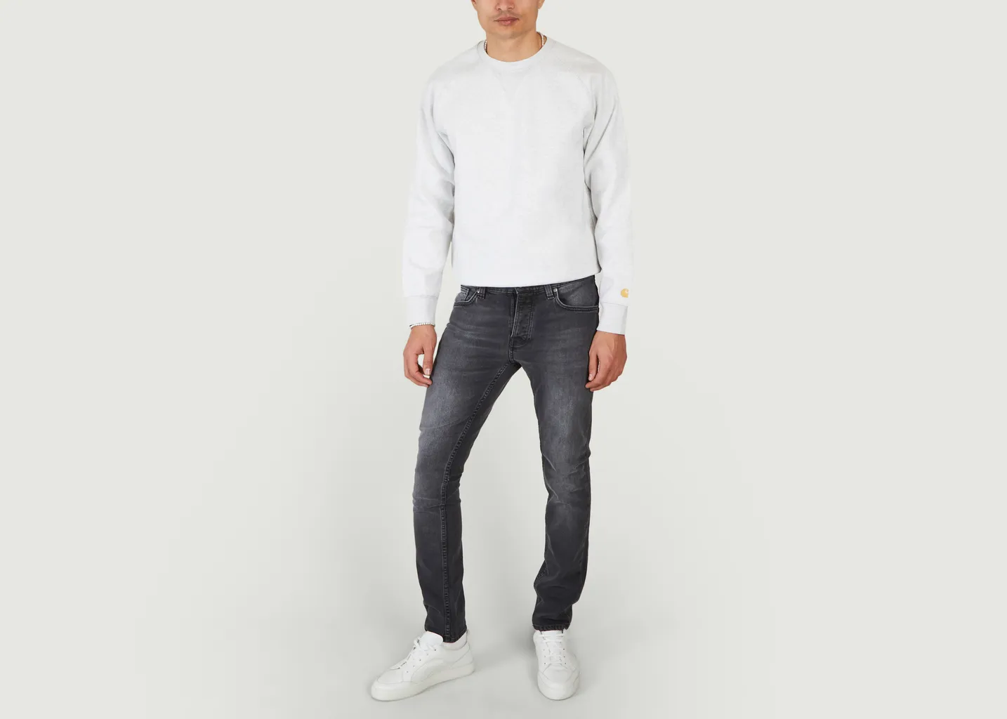 Jean slim Grim Tim Nudie Jeans